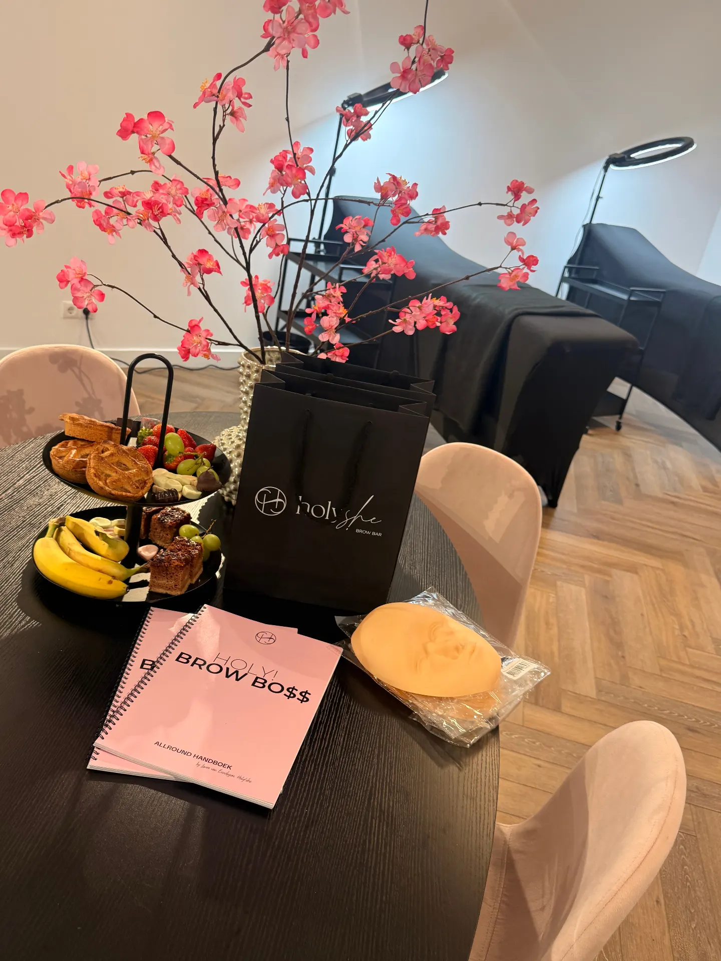 HolyShe BrowBo$$ starterspakket met handboek, goodie bags en oefenhuid